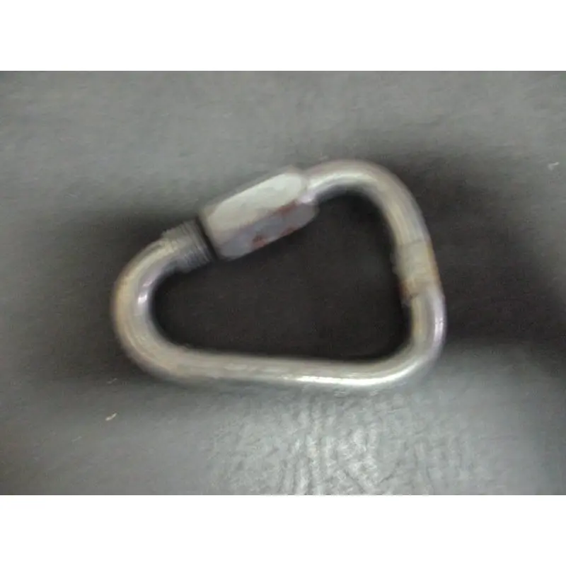 Used Maillon Rapide Locking Tri Link Carabiner