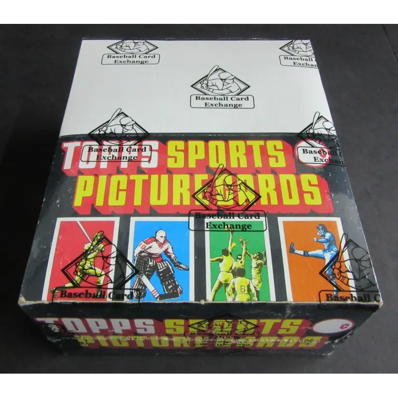 1984 Topps Baseball Unopened Rack Box (BBCE) (Non X-Out)