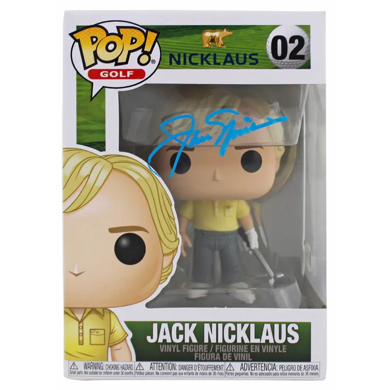Jack Nicklaus Authentic Signed Funko Pop Vinyl Figure Autographed BAS #A45446
