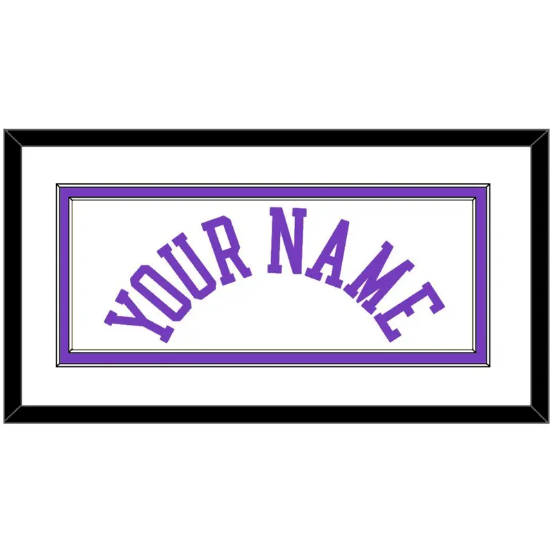 Utah Name - Home White (1996-2004) - Double Mat 1