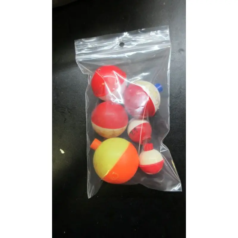 Used Fishing Bobbers - 6 Piece