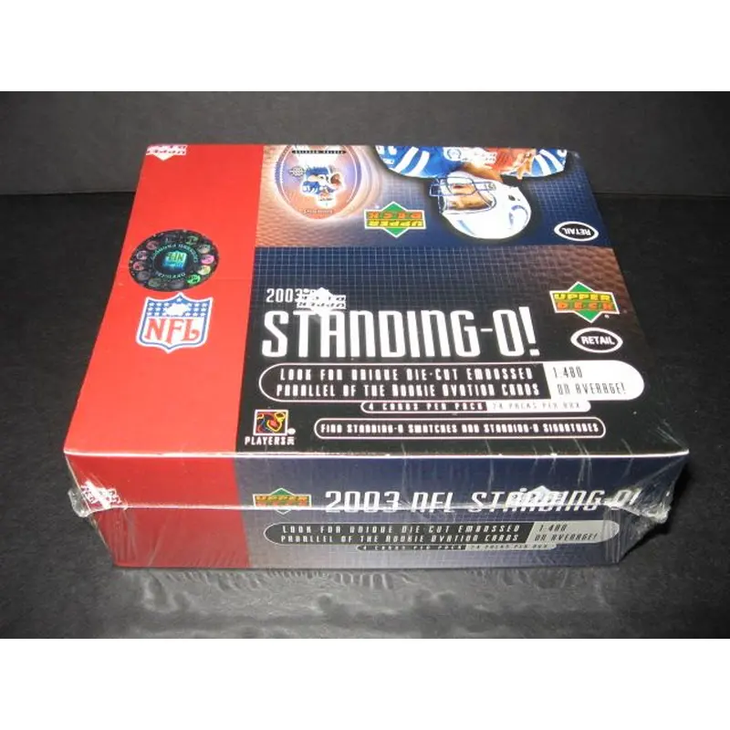 2003 Upper Deck Standing O Football Box (Retail)