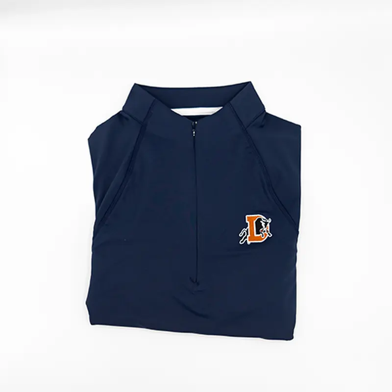 Durham Bulls Peter Millar Women's Raglan Perth Layer 1/4 Zip