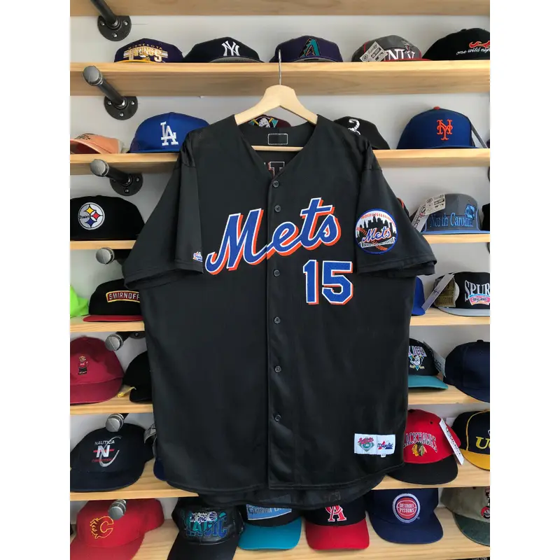 Vintage Majestic New York Mets Carlos Beltran Authentic BP Jersey Size 48/XL