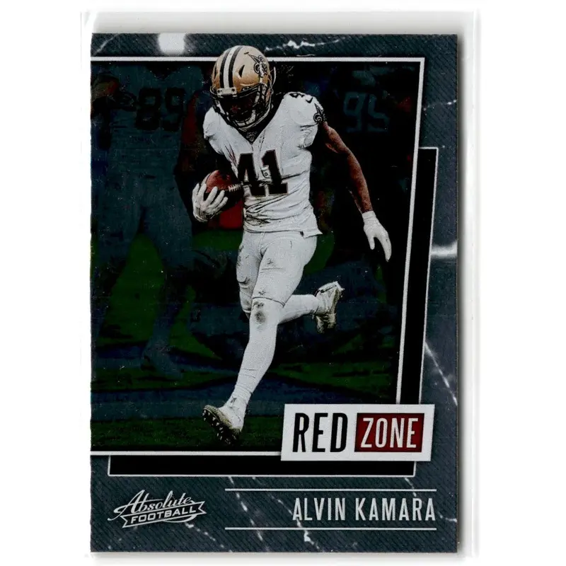 2020 Panini Absolute Red Zone Alvin Kamara #RZ-AK
