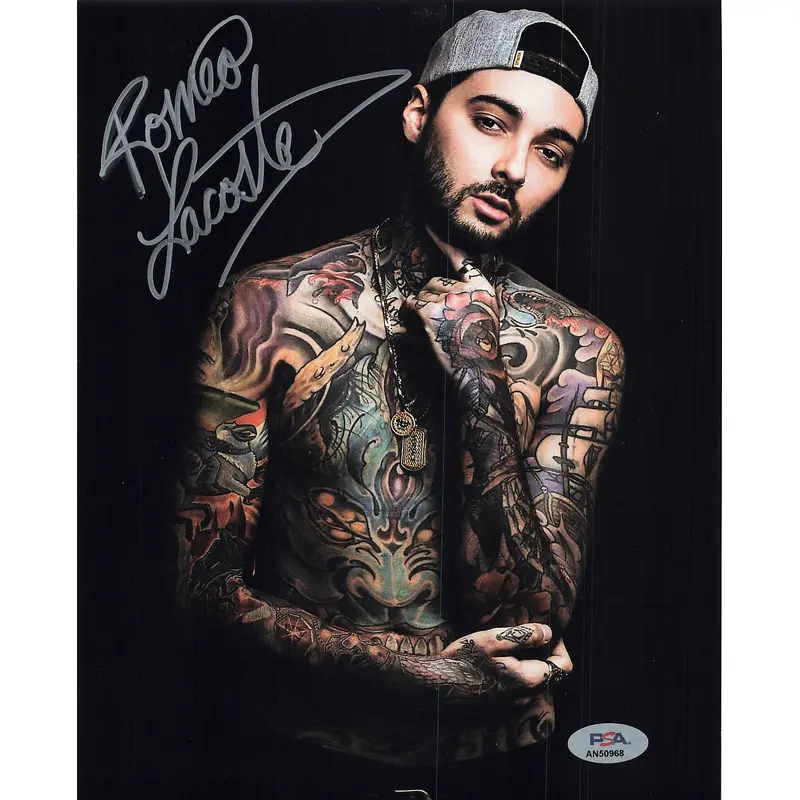 Romeo Lacoste signed 8x10 photo PSA/DNA Autographed Artist