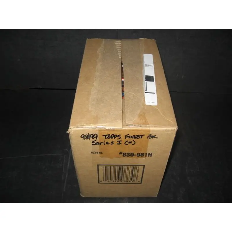 1998/99 Topps Finest Basketball Series 1 Case (Hobby) (6 Box)