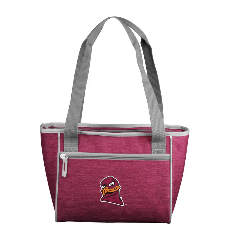 Virginia Hokie Bird 16 Can Cooler Tote