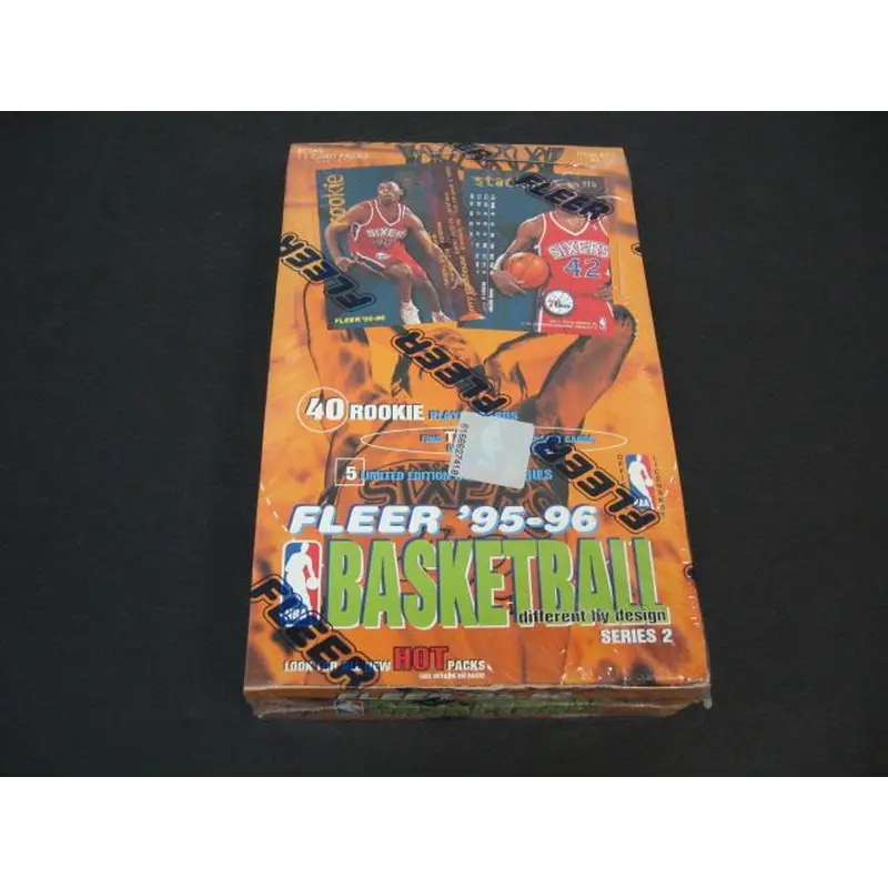 1995/96 Fleer Basketball Series 2 Box (Retail)