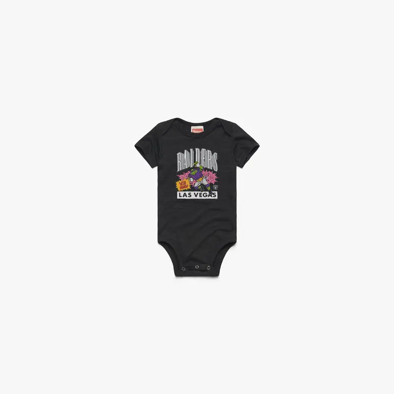 TMNT Donatello x Las Vegas Raiders Baby One Piece