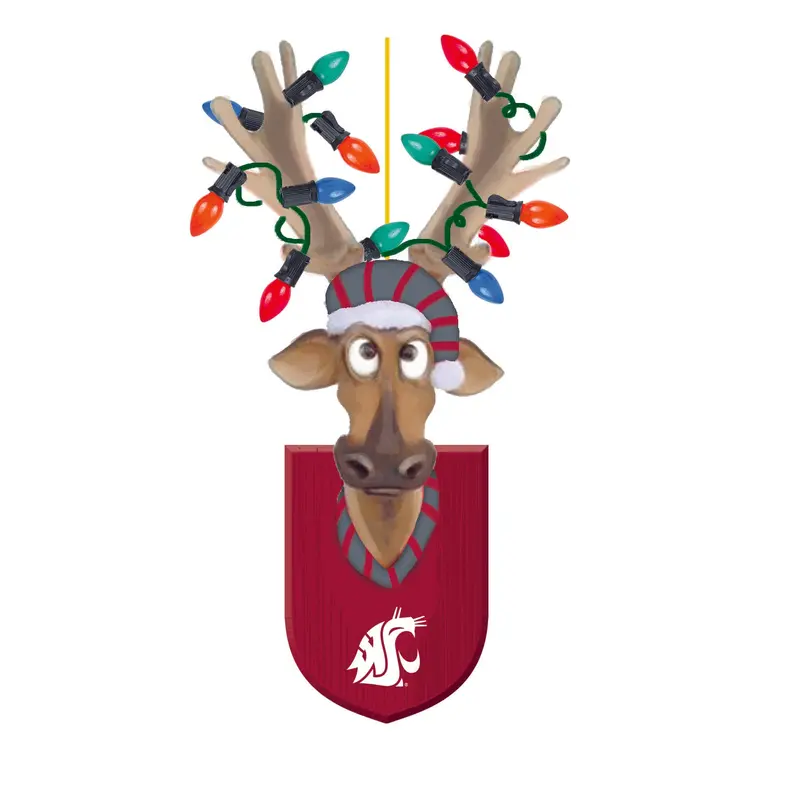 WSU REINDEER TEAM ORNAMENT