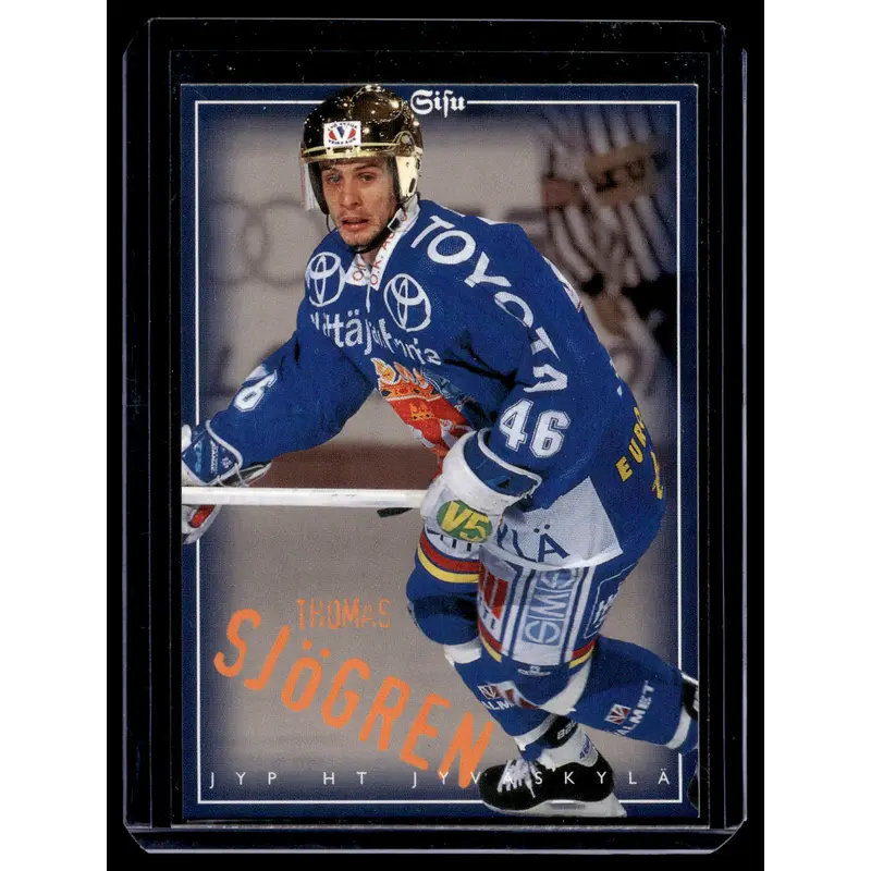 1996-97 Sisu Redline Promo - Thomas Sjgren