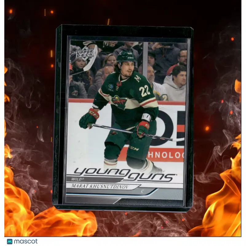 2024-25 Upper Deck Marat Khusnutdinov Young Guns Rookie #243