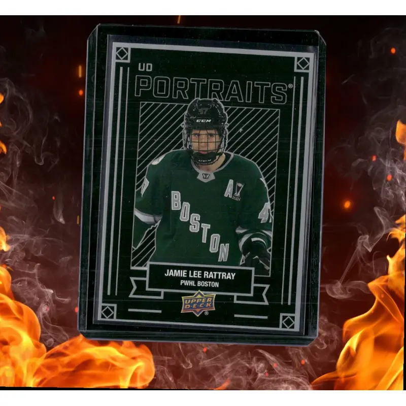 2024-25 Upper Deck PWHL Jamie Lee Rattray UD Portraits (B) #P-12