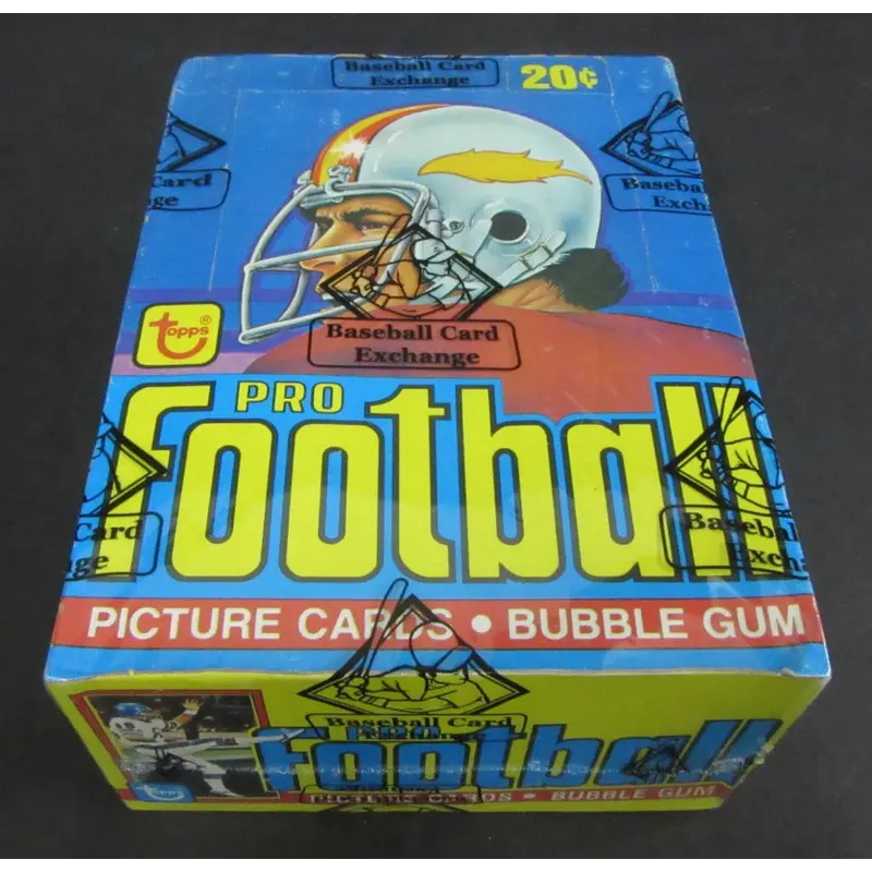 1978 Topps Football Unopened Wax Box (Authenticate)