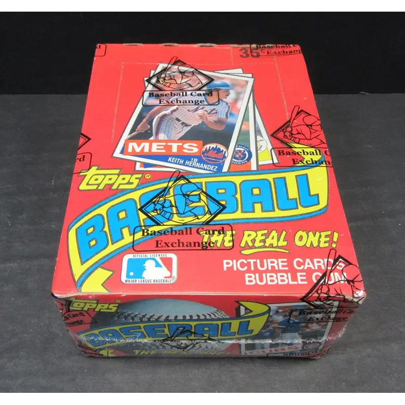 1985 Topps Baseball Unopened Wax Box (Authenticate)