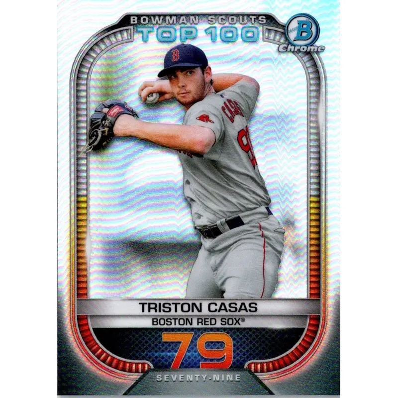 2021 Bowman Scouts Top 100 Triston Casas #BTP-79
