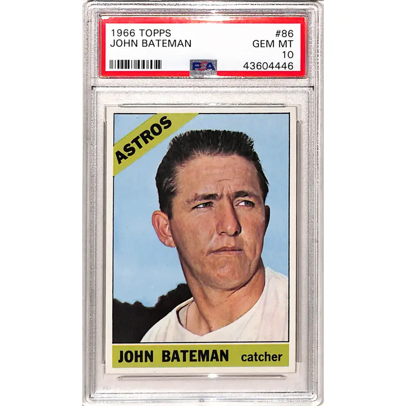 John Bateman 1966 Topps #86 PSA 10 Gem Mint