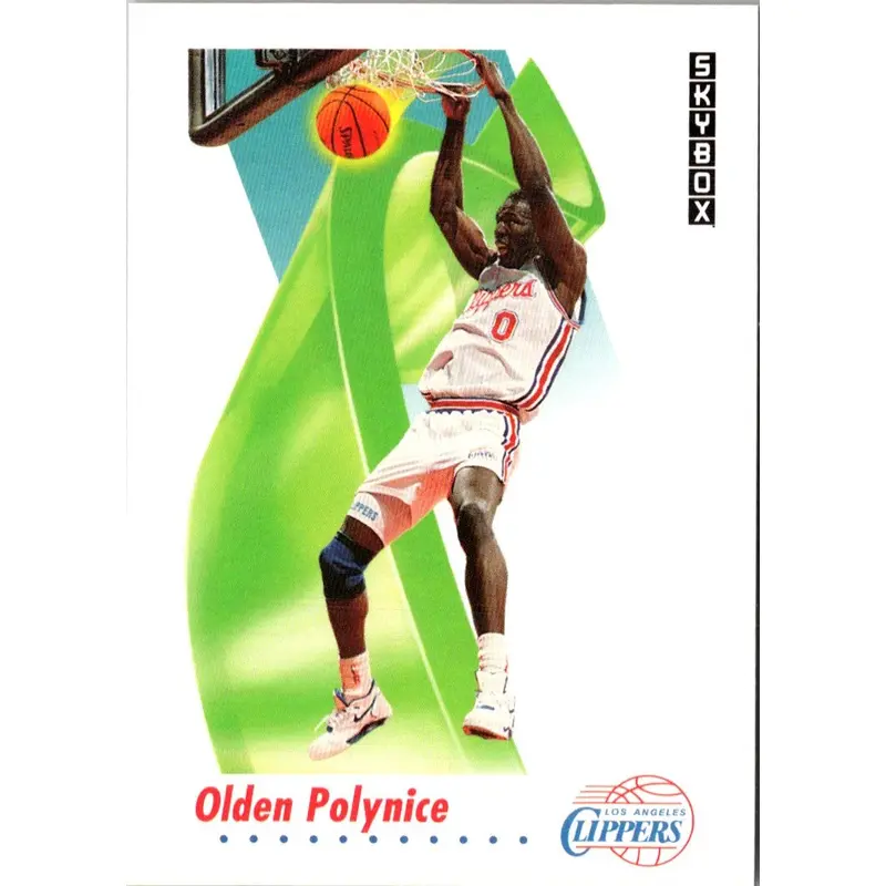 1991 SkyBox Olden Polynice #130