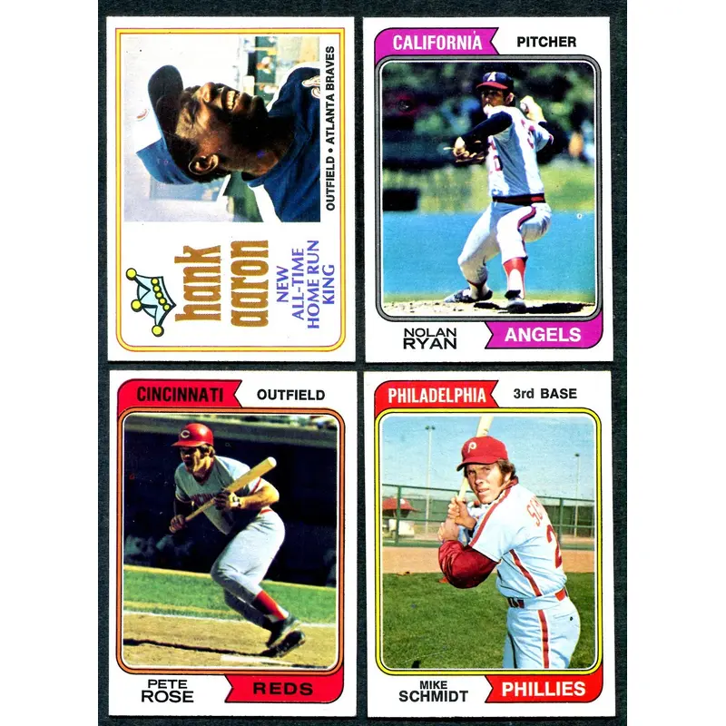 1974 Topps Baseball Complete Set (w/ Traded) EX/MT (660/44) (24-516)