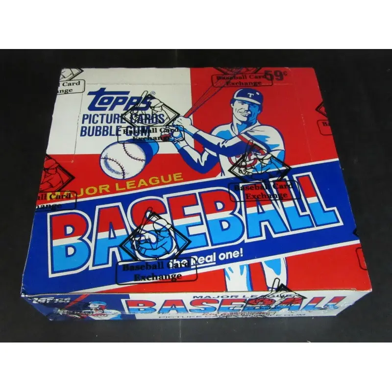 1985 Topps Baseball Unopened Cello Box (FASC)