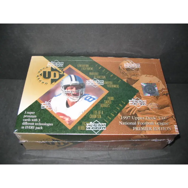 1997 Upper Deck UD3 Football Box (Hobby)