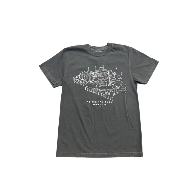 Iowa Cubs Pepper Principal Park Tee