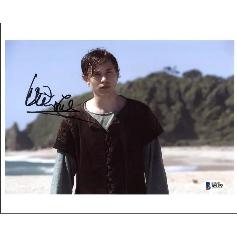 William Moseley The Chronicles of Narnia Authentic Signed 8X10 Photo BAS #B91195