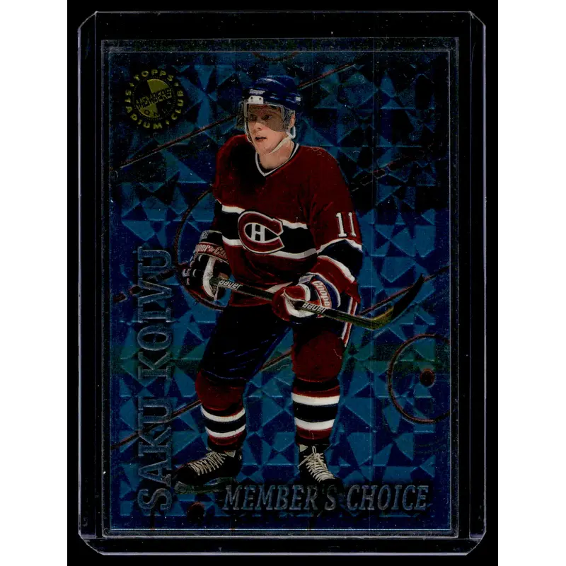 1996-97 Topps Stadium Club - Members Only - Saku Koivu #46