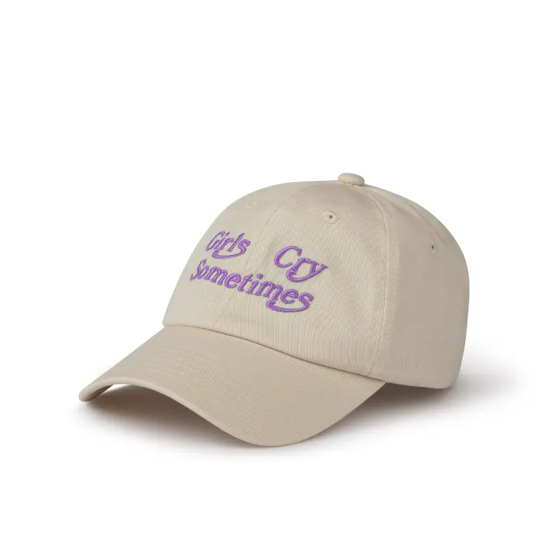 Pica Pica - Girls Cry Beige Dad Cap