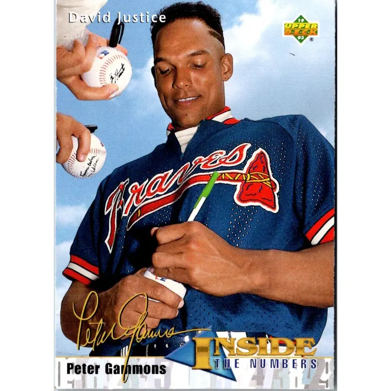 1993 Upper Deck David Justice #460