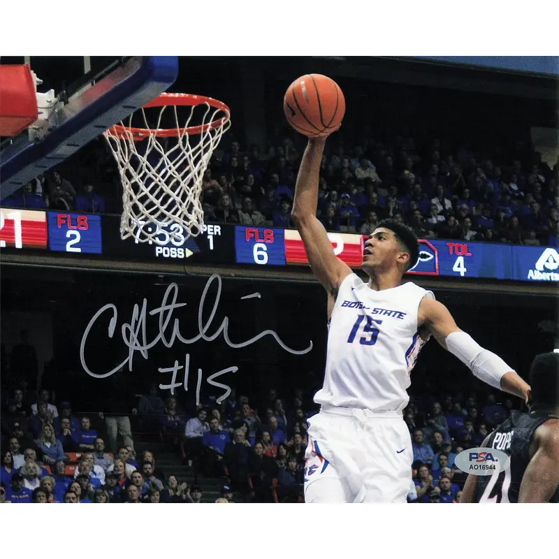 CHANDLER HUTCHISON signed 8x10 photo PSA/DNA Boise State Broncos Autographed