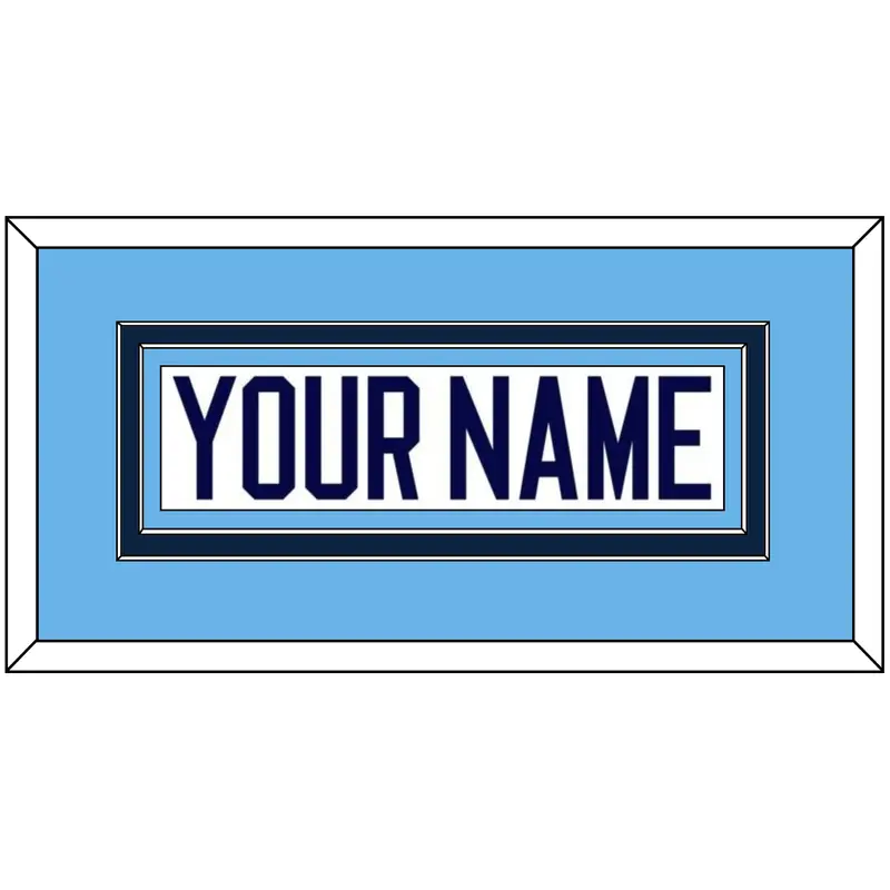 Maine Hockey Nameplate - Home White (1994-2008) - Double Mat 3