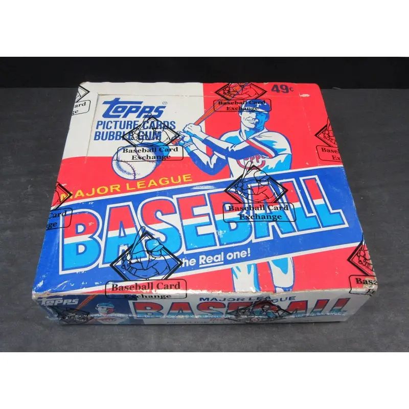 1981 Topps Baseball Unopened Cello Box (Authenticate)