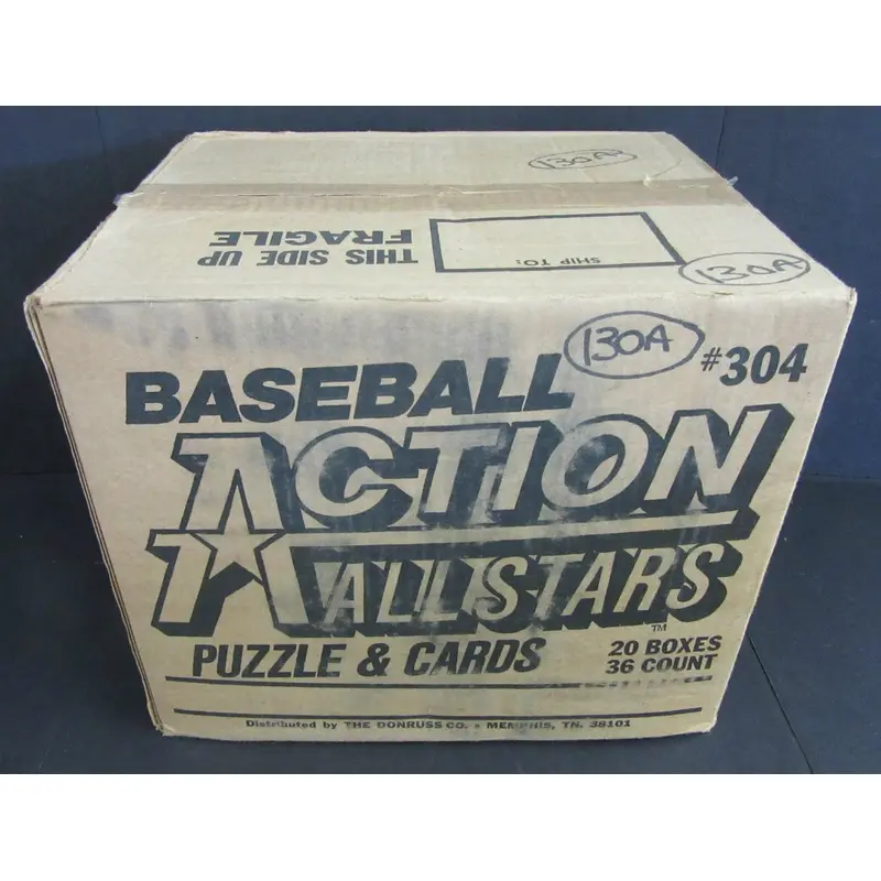1984 Donruss Baseball Action All Stars Case (20 Box)