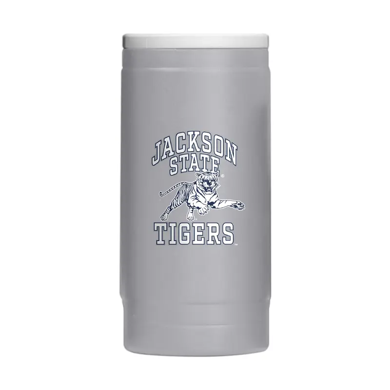 Jackson State 12oz Athletic Powdercoat SlimCan Coolie