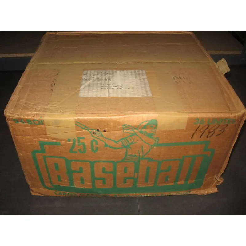 1983 OPC O-Pee-Chee Baseball Unopened Wax Case (24 Box)