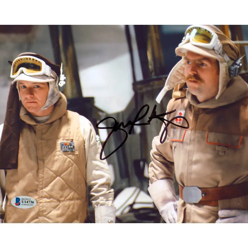 John Ratzenberger Star Wars Empire Strikes Back Signed 8x10 Photo BAS #U14736