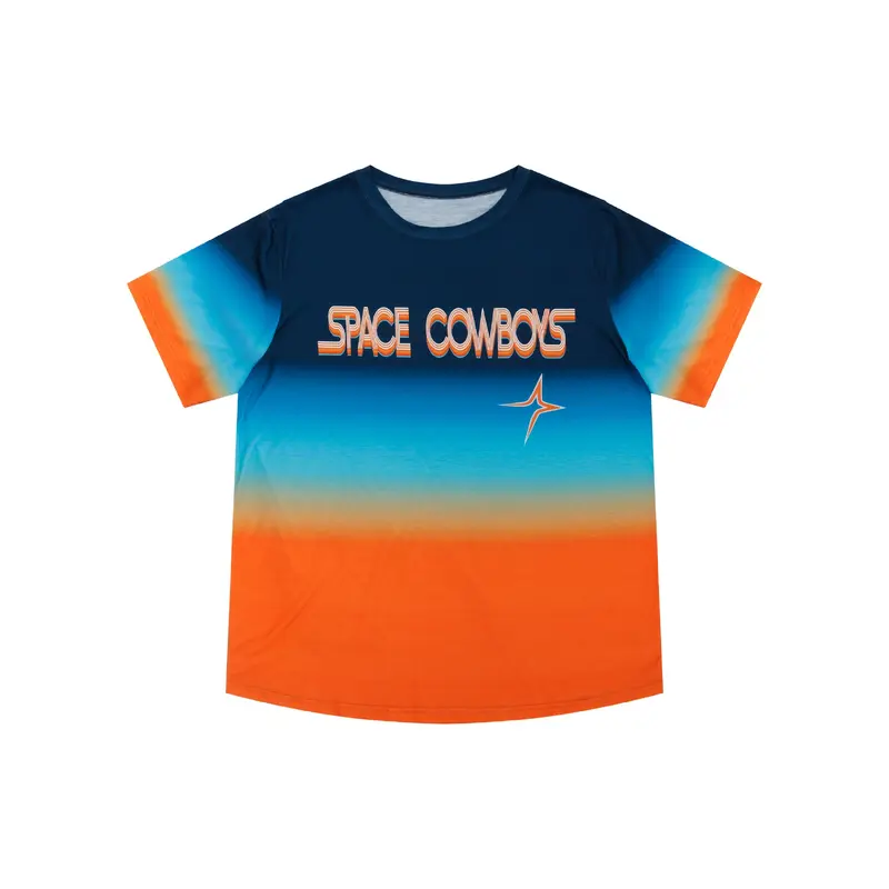 Sugar Land Space Cowboys Forever Collectibles Tee Fauxback Sublimated