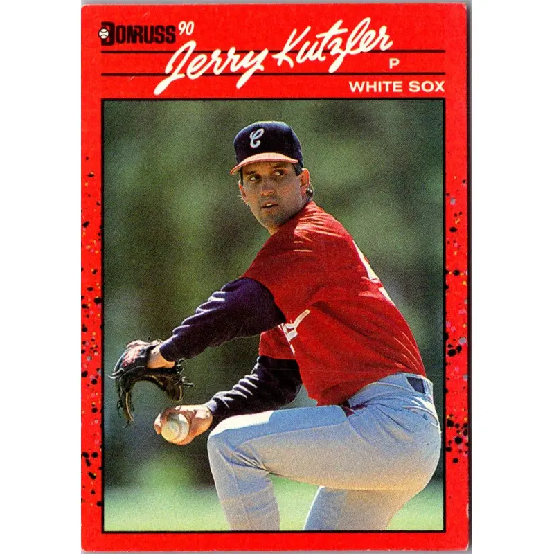 1990 Donruss Jerry Kutzler #503 Rookie