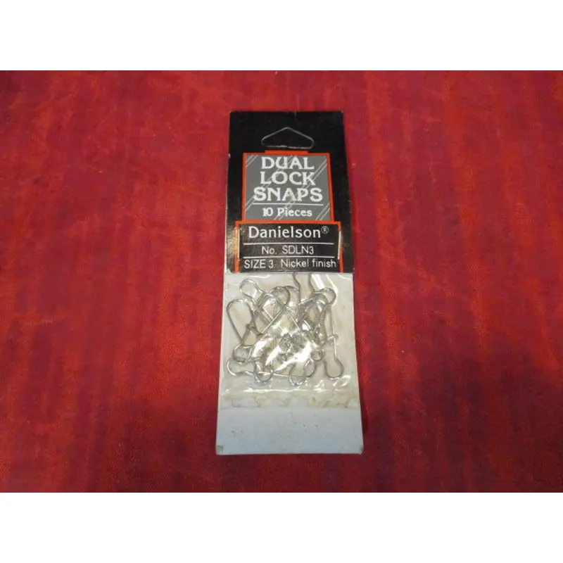 Danielson No. SDLN3 Size 3 Dual Lock Snaps 10 pcs.