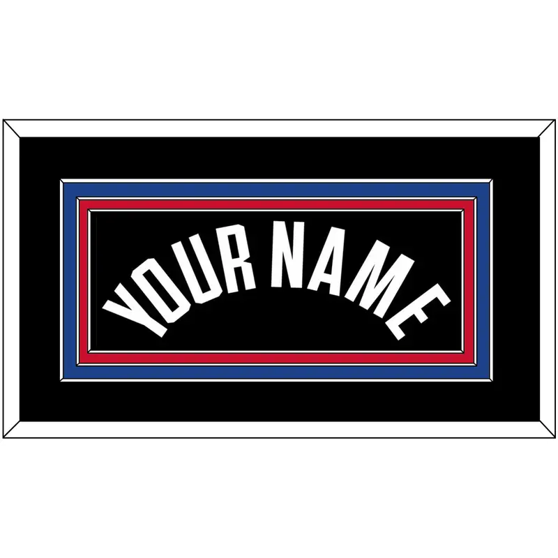 Los Angeles Name - Black Statement (2017-2022) - Triple Mat 2