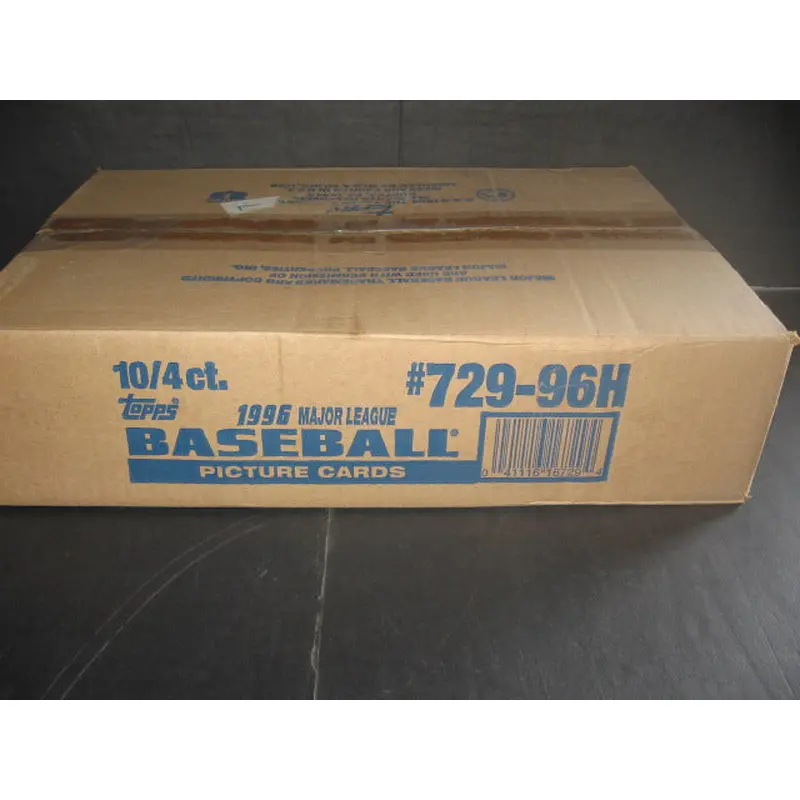 1996 Topps Baseball Factory Set Case (Cereal Box) (10 Sets)