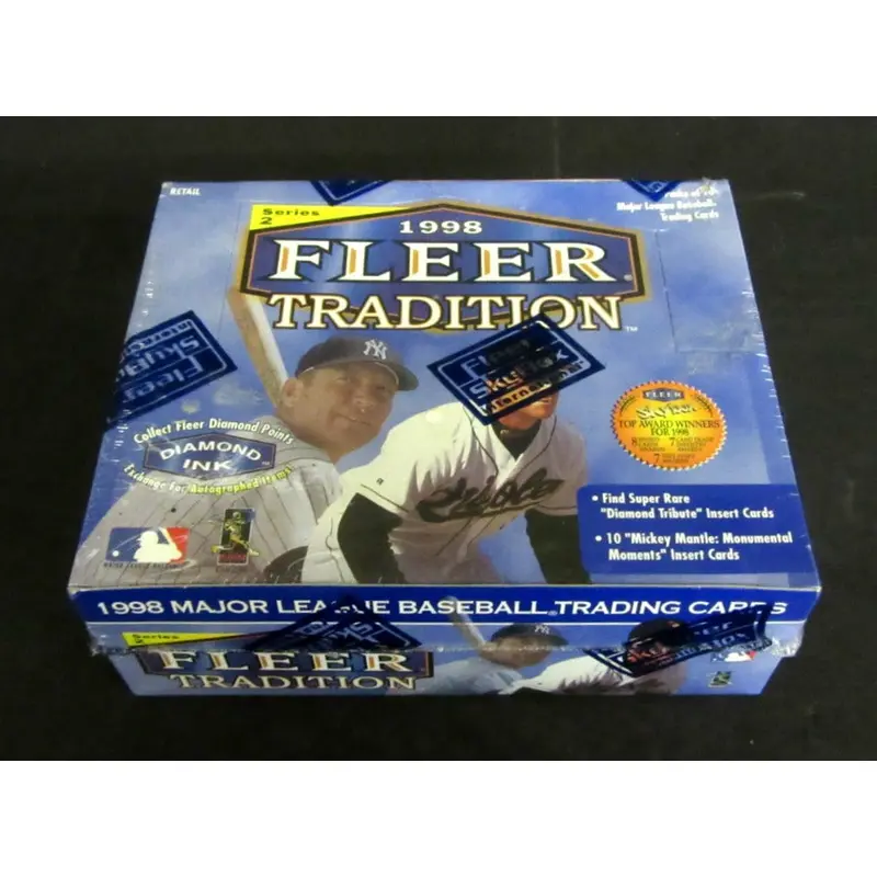 1998 Fleer Tradition Baseball Series 2 Box (Retail)