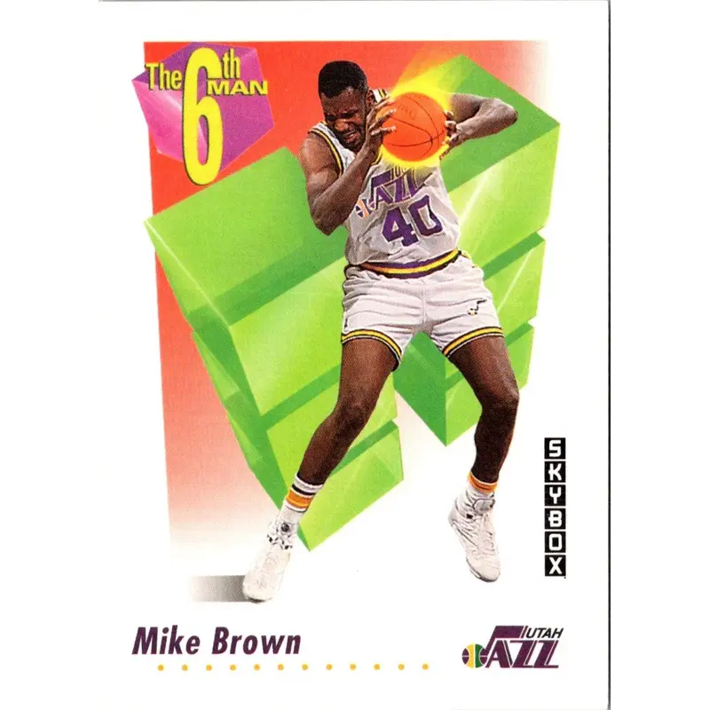 1991 SkyBox Mike Brown #457
