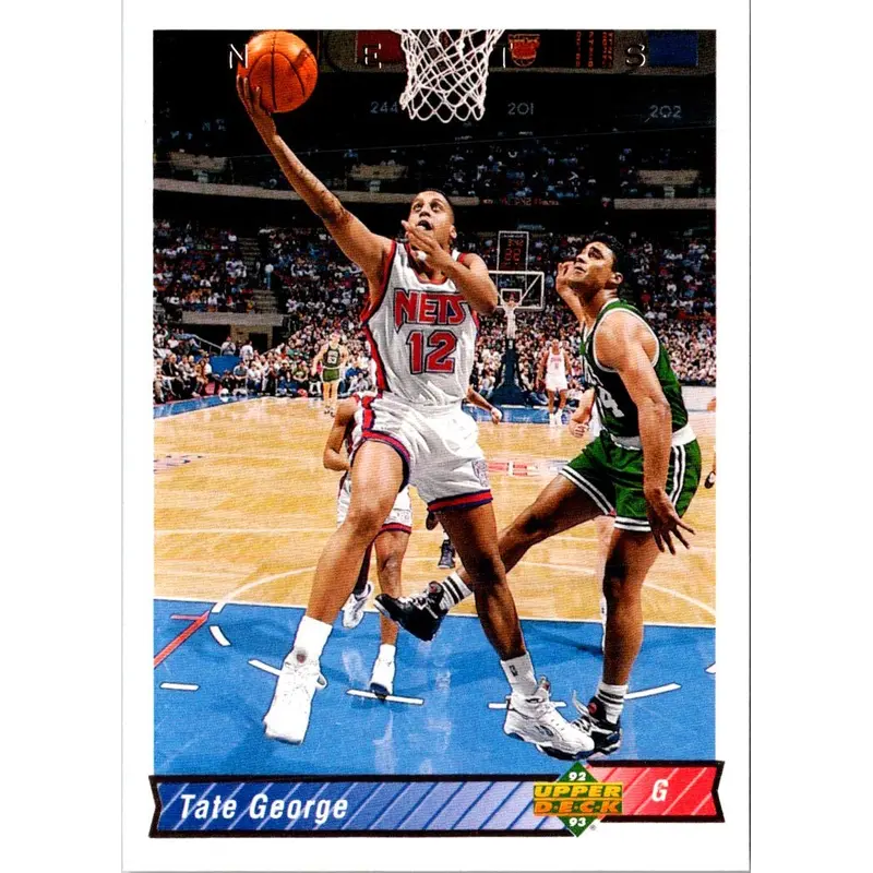 1992 Upper Deck Tate George #155