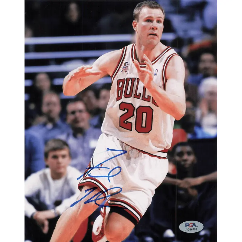 Fred Hoiberg signed 8x10 photo PSA/DNA of the Chicago Bulls Autographed