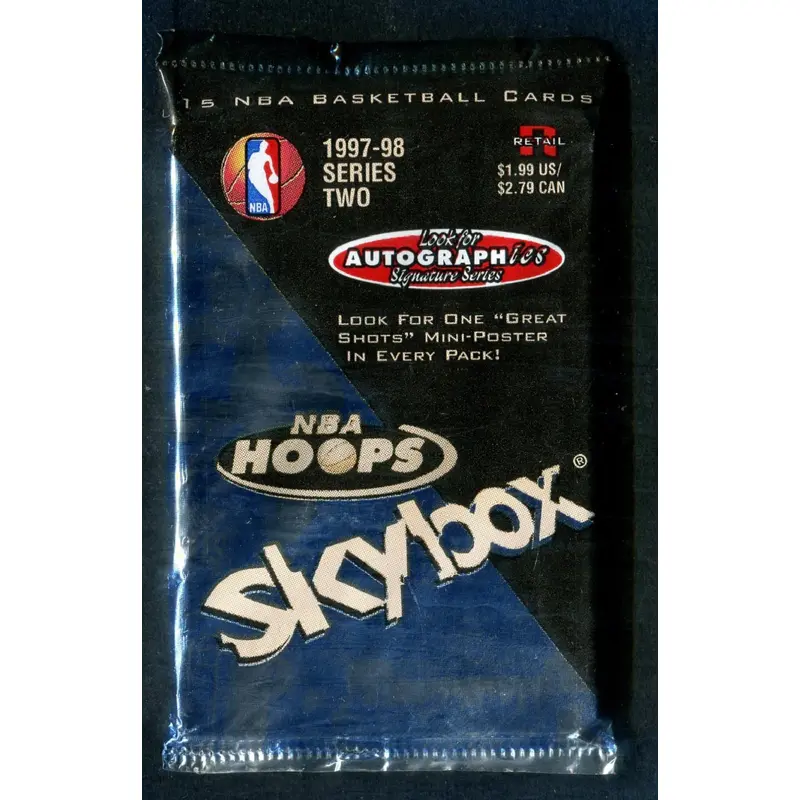 1997/98 Skybox Basketball Unopened Series 2 Jumbo Pack (Retail)