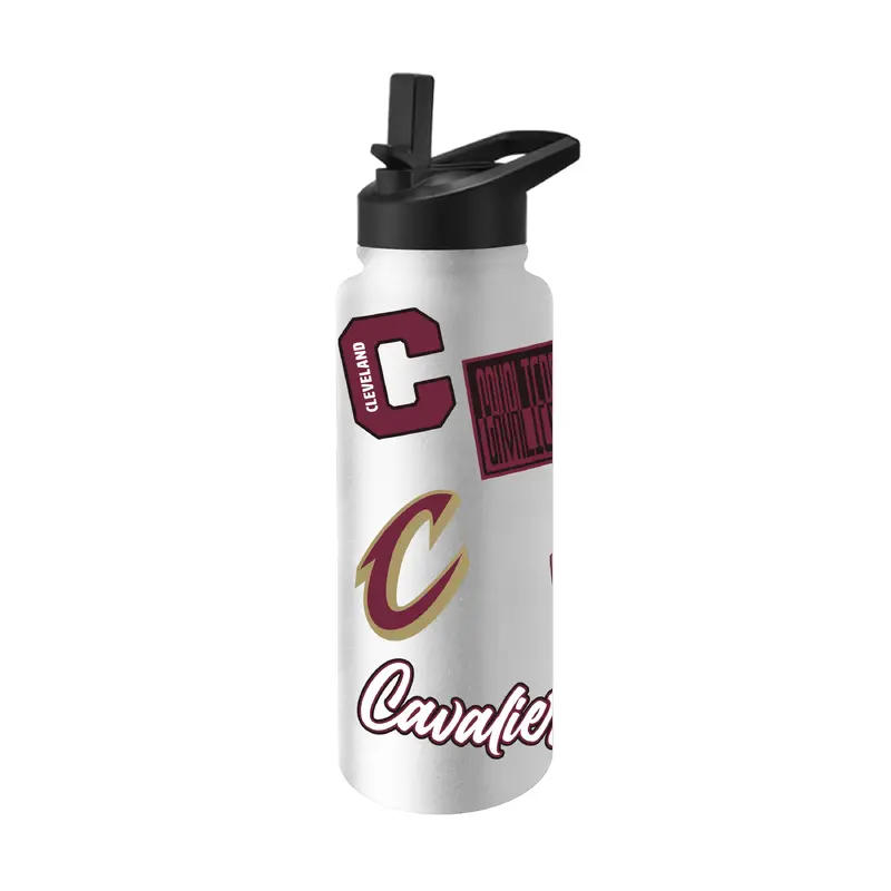 Cleveland Cavaliers 34oz White Dreamweave Quencher Bottle