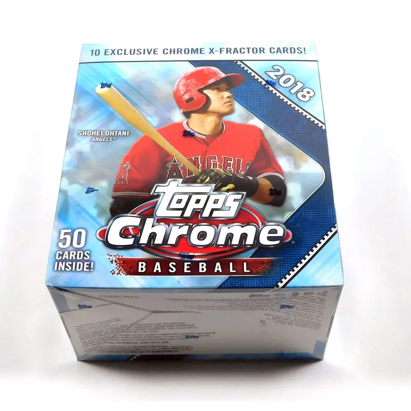 2018 Topps Chrome Baseball Mega Box